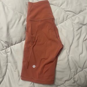 lululemon size 4 biker shorts